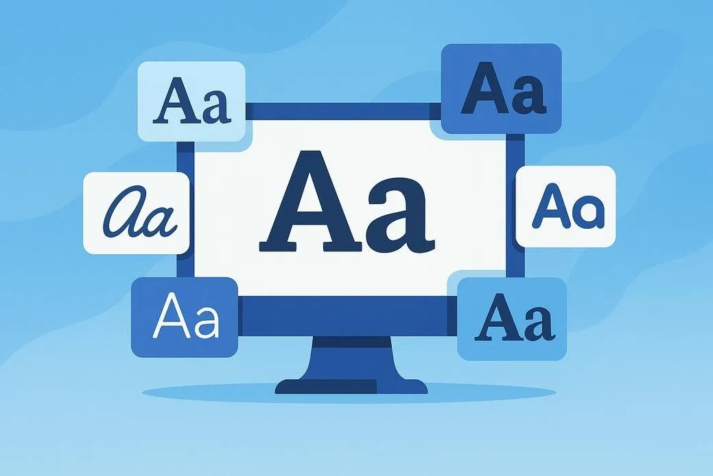 Berbagai jenis font gratis untuk desain website dan konten kreatif